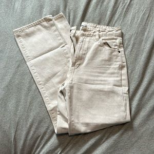 High waisted rollas jeans